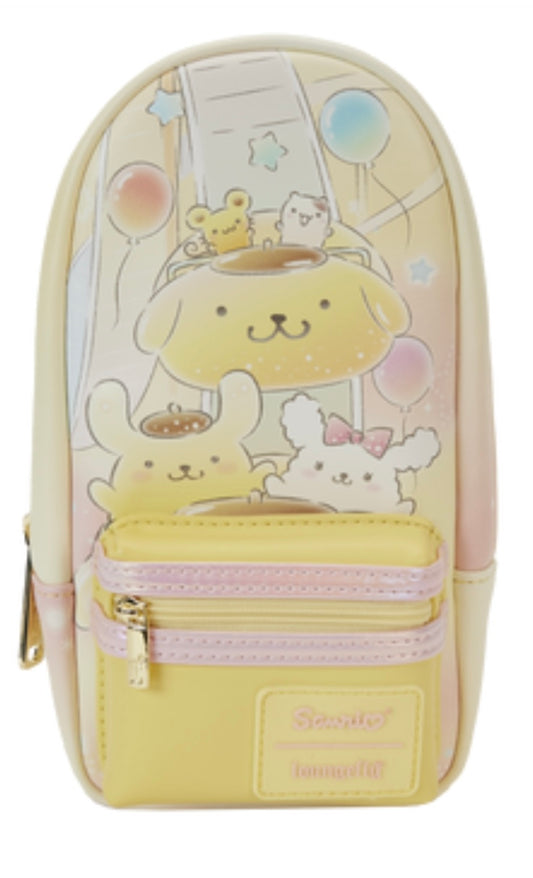 Sanrio X Loungefly Pompompurin & Macaroon Carnival Pencil Case