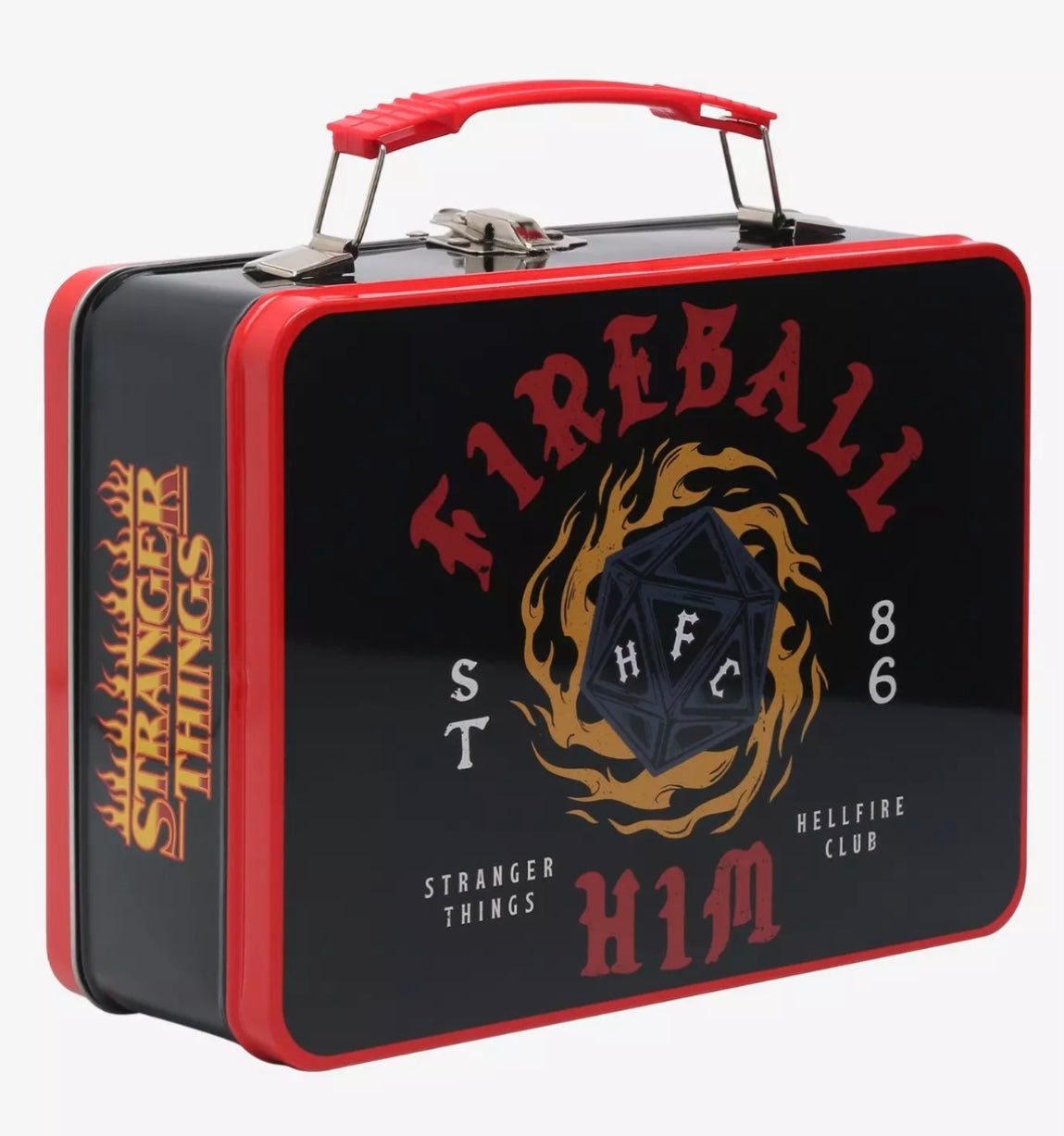 Stranger Things Hellfire Club Tin Lunch Box