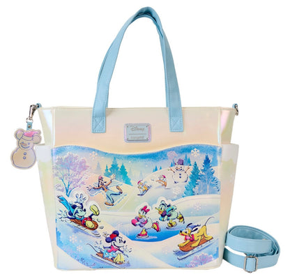 Mickey and Friends Winter Loungefly Tote