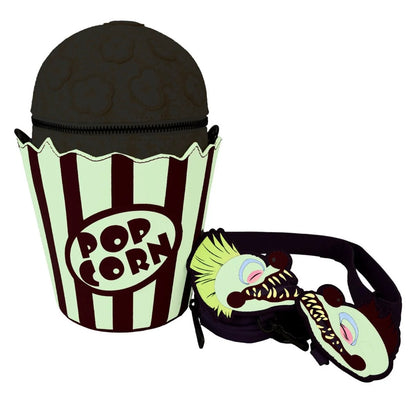 Killer Klowns From Outer Space Glow in the Dark Popcorn Crossbody Loungefly Bag