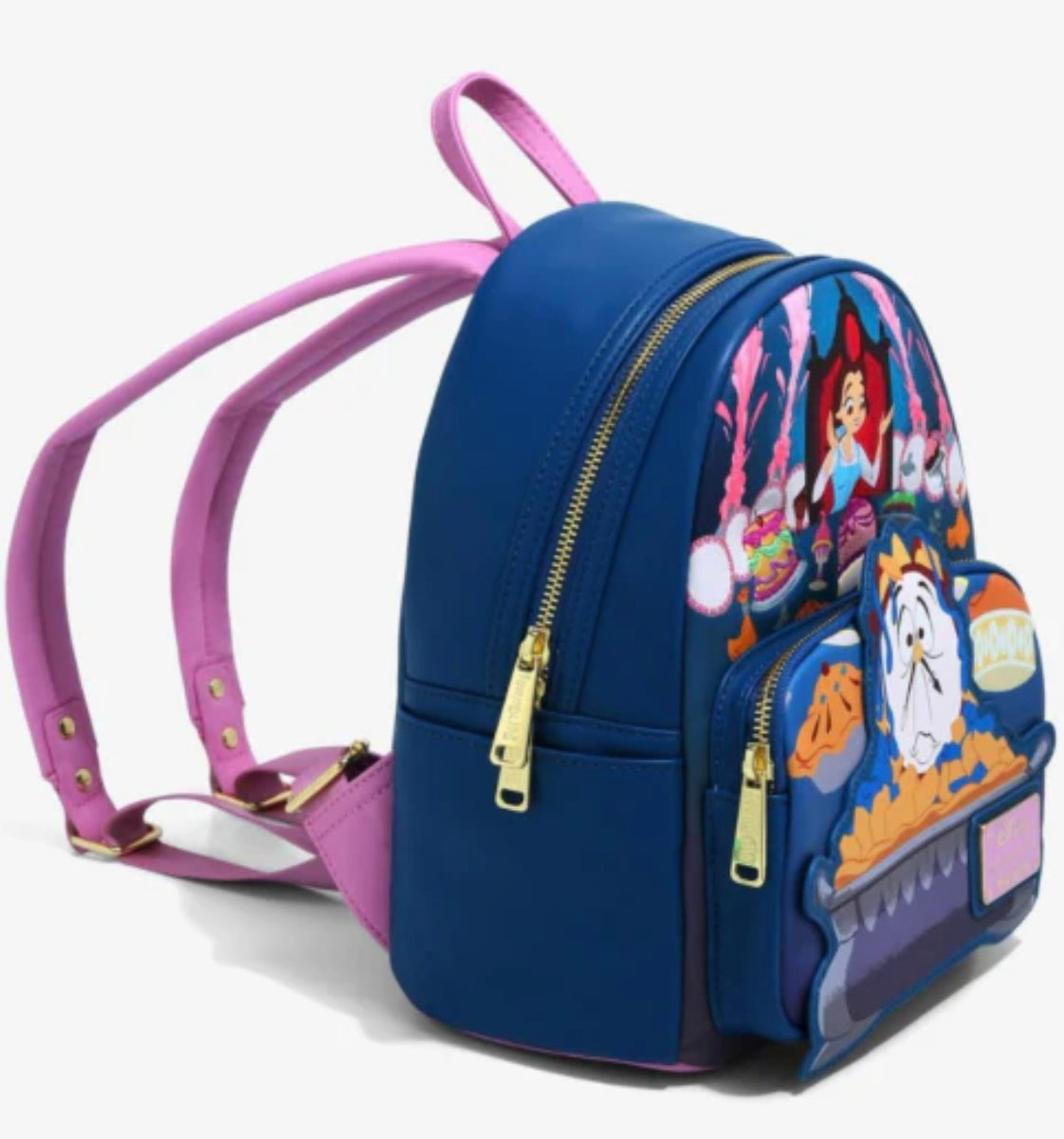 Beauty and The Beast Be Our Guest Loungefly Mini Backpack