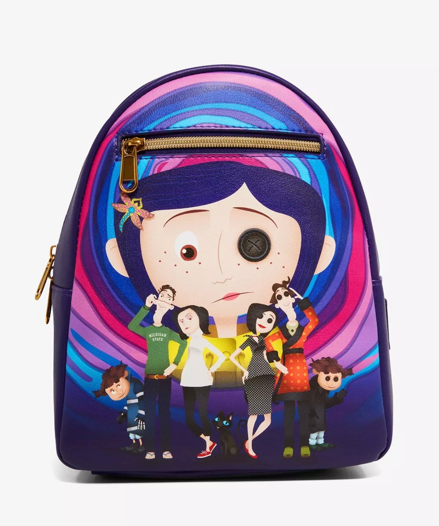 Coraline Hot Topic Exclusive Loungefly Mini Backpack