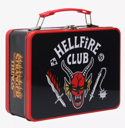Stranger Things Hellfire Club Tin Lunch Box