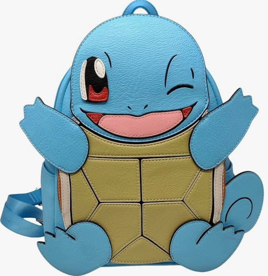 Pokémon Squirtle Loungefly Mini Backpack