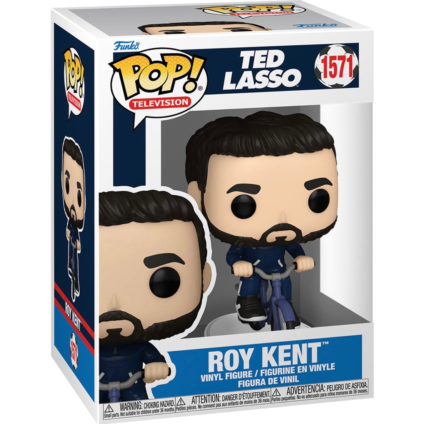 Ted Lasso Roy Kent on Bike Funko Pop Figure #1571