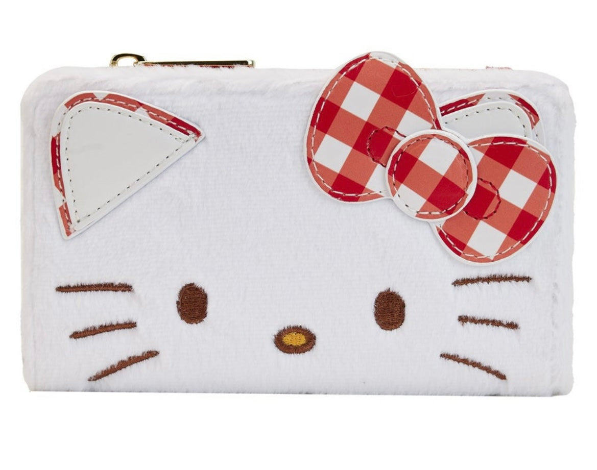 Sanrio Hello Kitty Gingham Picnic Loungefly Wallet