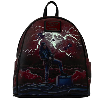 Stranger Things Eddie Munson Guitar Solo Loungefly Mini Backpack