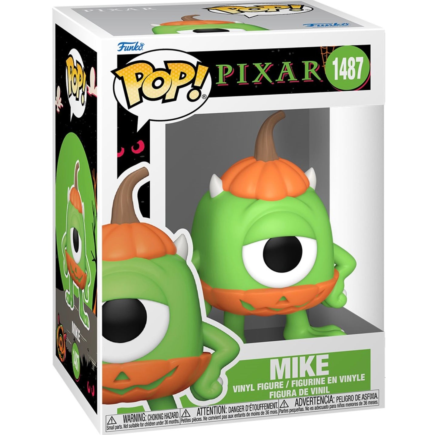 Monster’s Inc Mike Wazowski Halloween Funko Pop Figure #1487