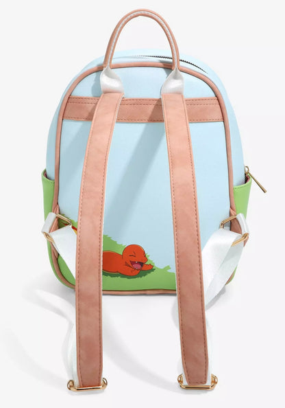 Pokémon Bulbasaur & Pikachu Picnic Bioworld Mini Backpack