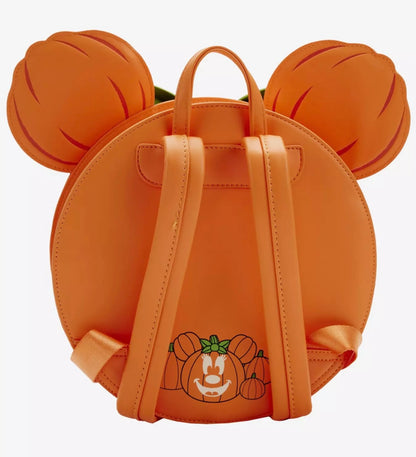 Minnie Mouse Glow in the Dark Pumpkin Loungefly Mini Backpack