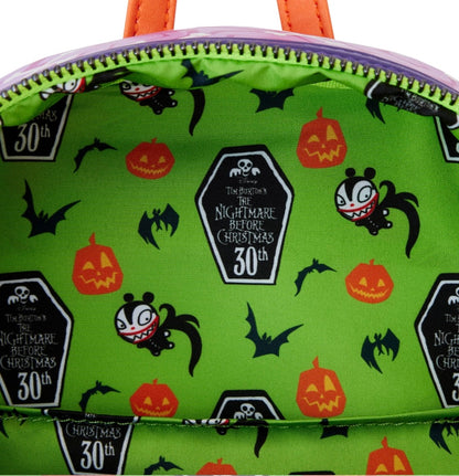 Nightmare Before Christmas Scary Teddy Present Loungefly Mini Backpack