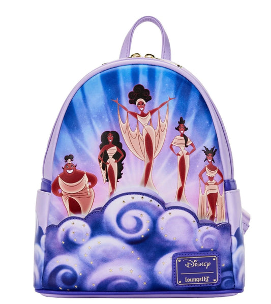 Hercules Muse Clouds Loungefly Mini Backpack