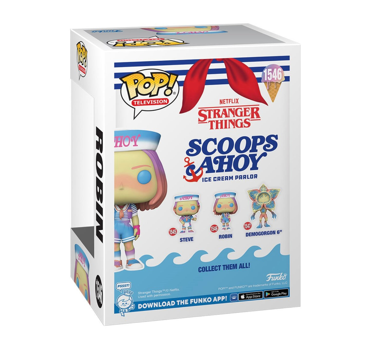 Stranger Things Robin (Scoops Ahoy) Funko Pop Figure #1546