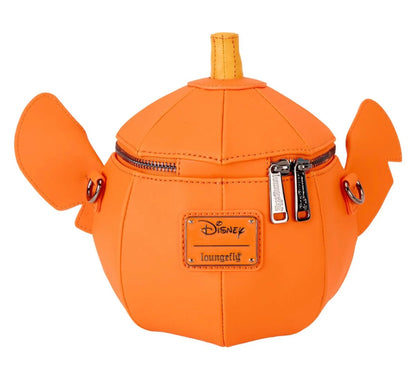 Lilo & Stitch Glow in the Dark Pumpkin Loungefly Crossbody Bag