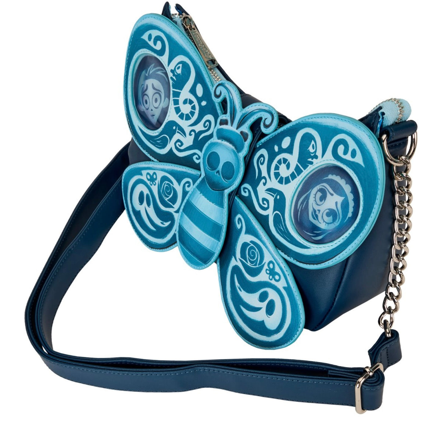 Corpse Bride Butterfly Lenticular Loungefly Crossbody Bag