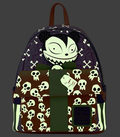 Nightmare Before Christmas Scary Teddy Present Loungefly Mini Backpack